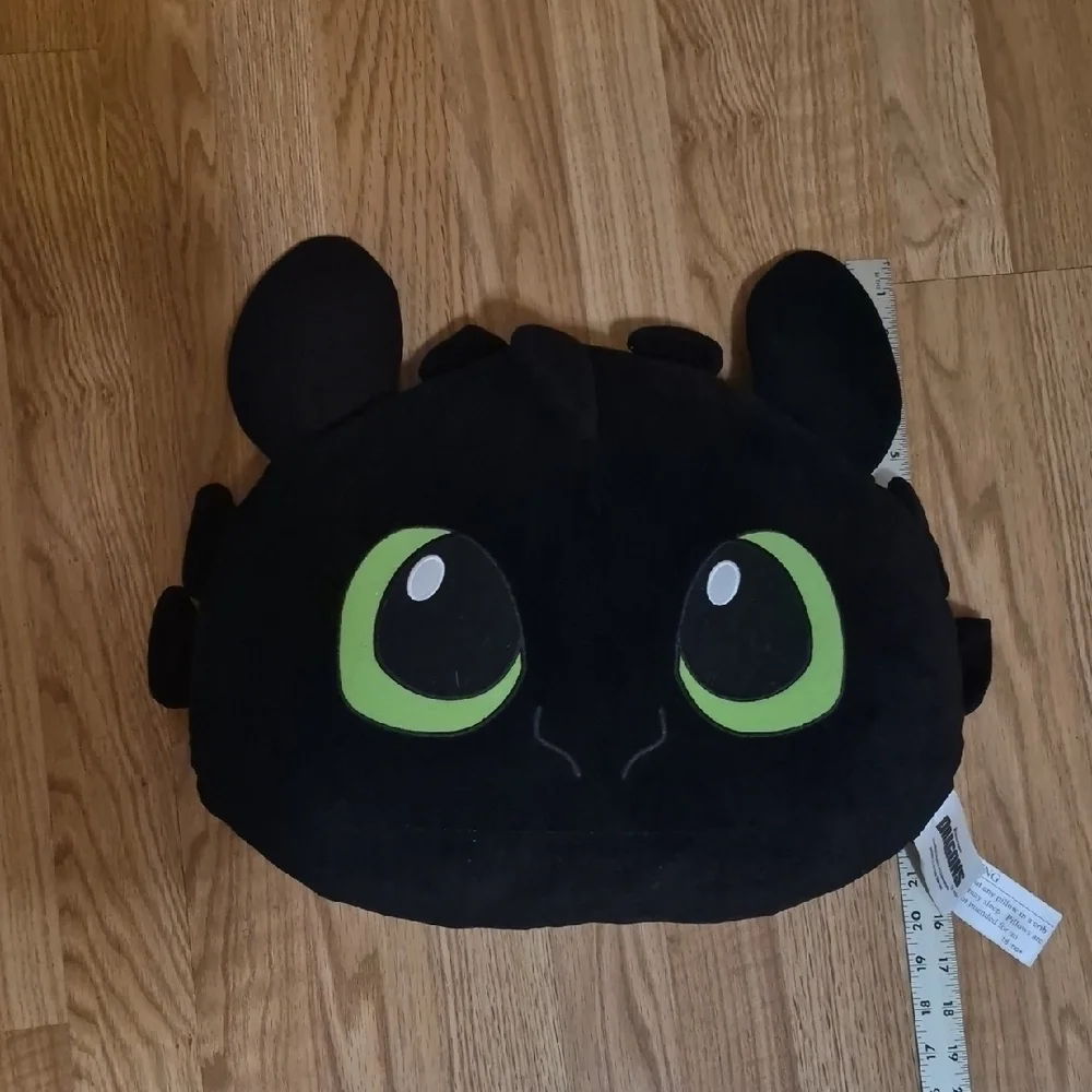 Dreamworks Black Dragon Plush